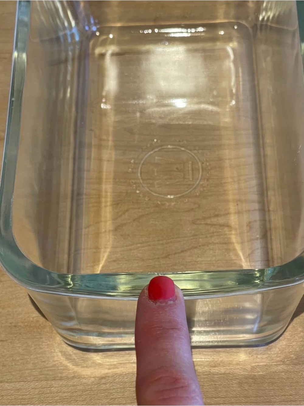 Vintage Pyrex Westinghouse Glass Covered Baking Dish Loaf Pan - Picture 6 of 6